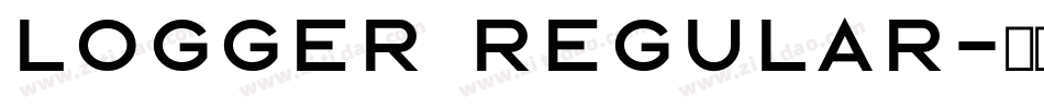Logger Regular字体转换